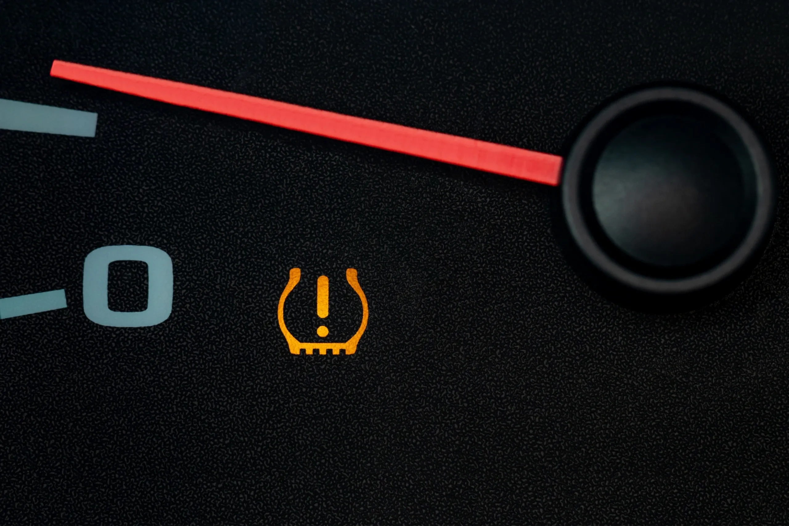 Tire pressure warning light